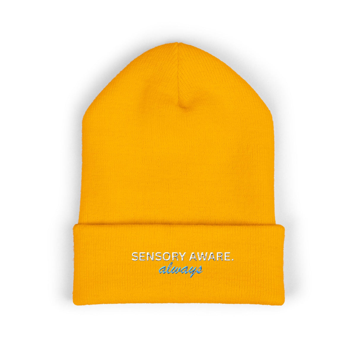 Embroidered Sensory Beanie