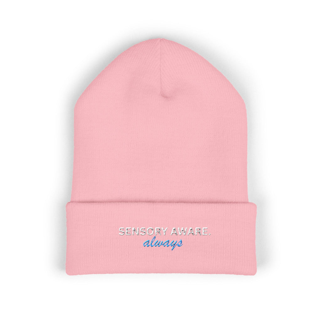 Embroidered Sensory Beanie
