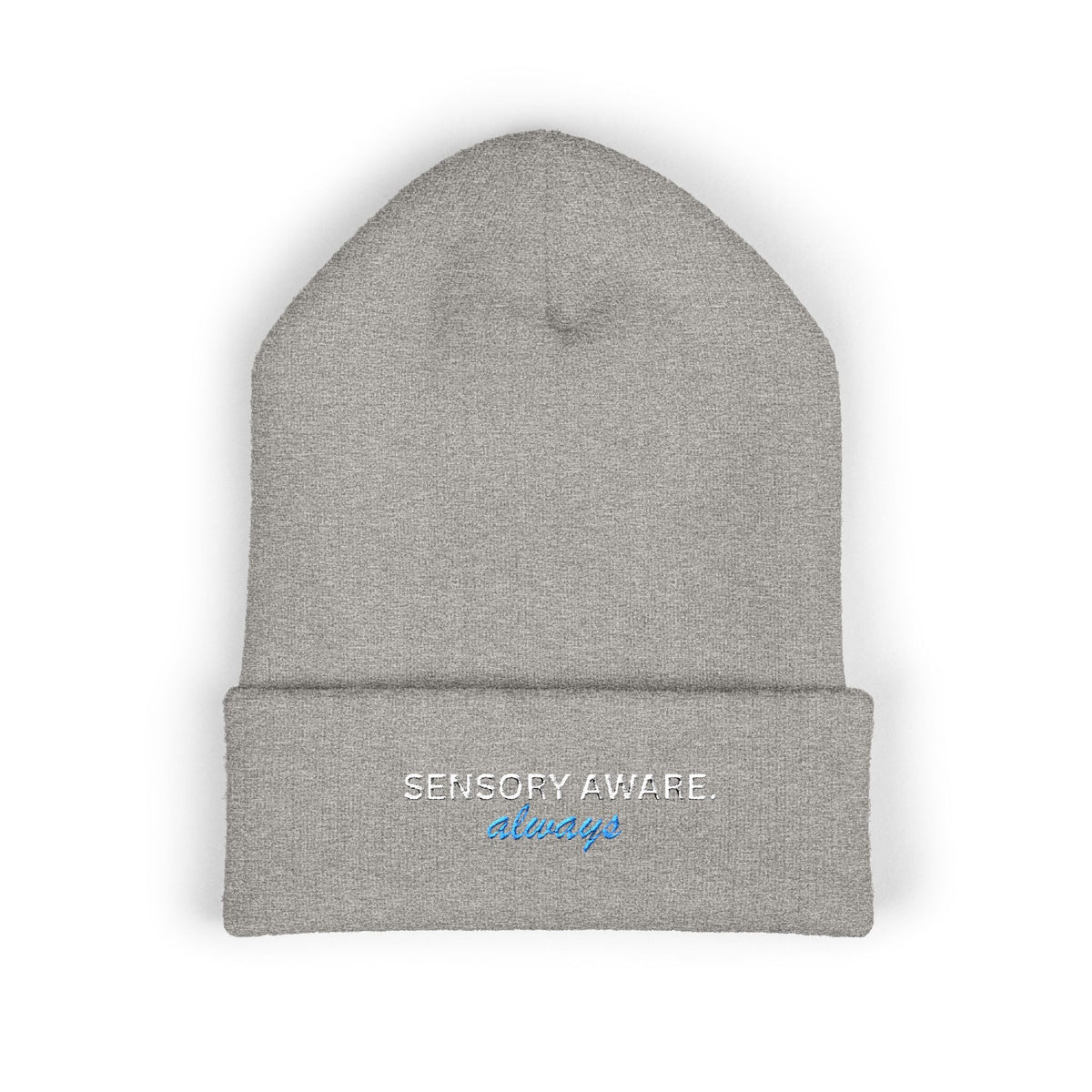 Embroidered Sensory Beanie