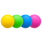 Soft Silicone Stress Balls 4-Pack | Squeeze Fidget Balls for Sensory Play