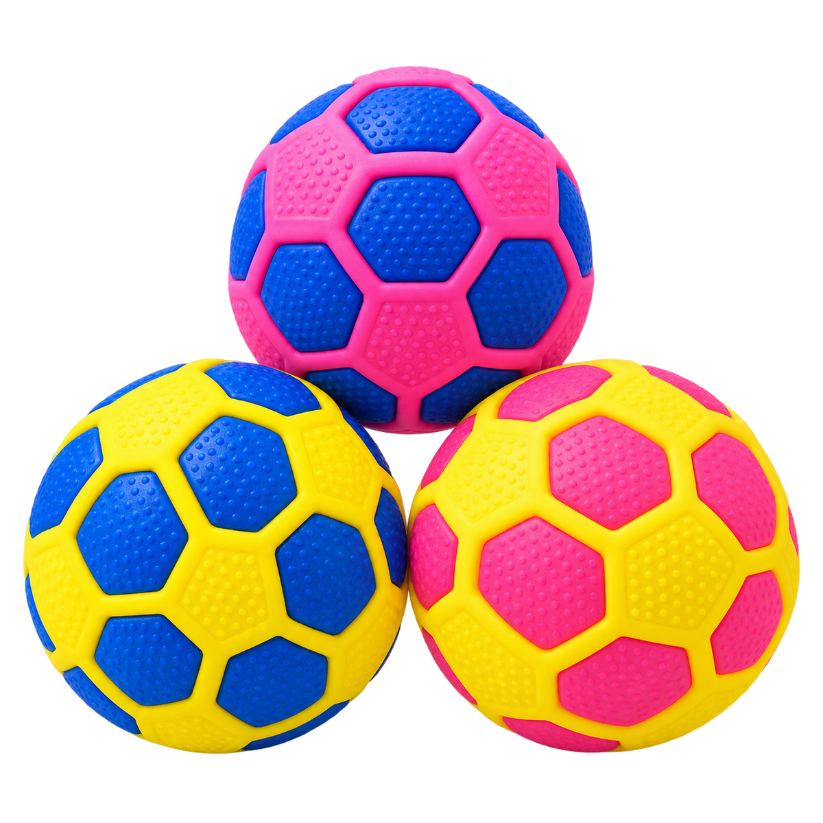 3-Piece Colorful Squeeze Balls | Soft Sensory Fidget Toys