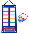 Portable Visual Schedule Board with Picture Cards | Daily Routine Communication Tool