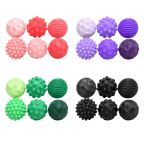 Sensory Fidget Ball Set with Carrying Case | Textured Stress Balls for Tactile Play