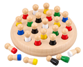 Wooden Color Memory Matching Game | Cognitive Learning and Fine-Motor Activity